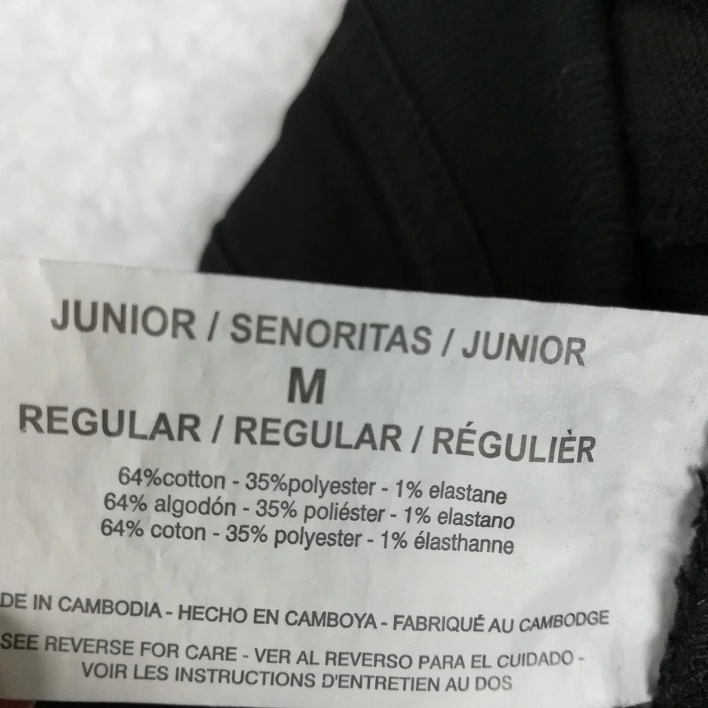 Lei Womens Pants Jeggings Comfy Super Stretch Pull On Black Knit Junior M New